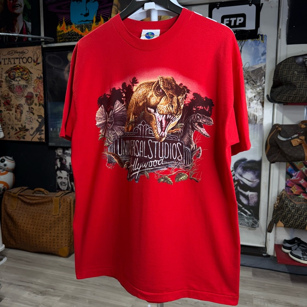 Vintage 90’s Jurassic Park Movie T-Shirt Size XLarge